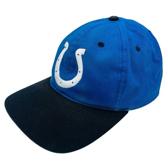 Indianapolis Colts Hat Adult Blue Snapback Cap Twins Enterprise - Picture 3 of 8